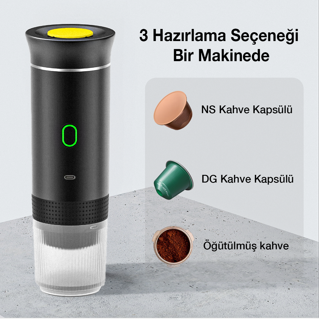 Taşınabilir Kahve Makinesi